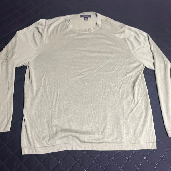 Banana Republic Silk and Cashmere Sweater - Light Green