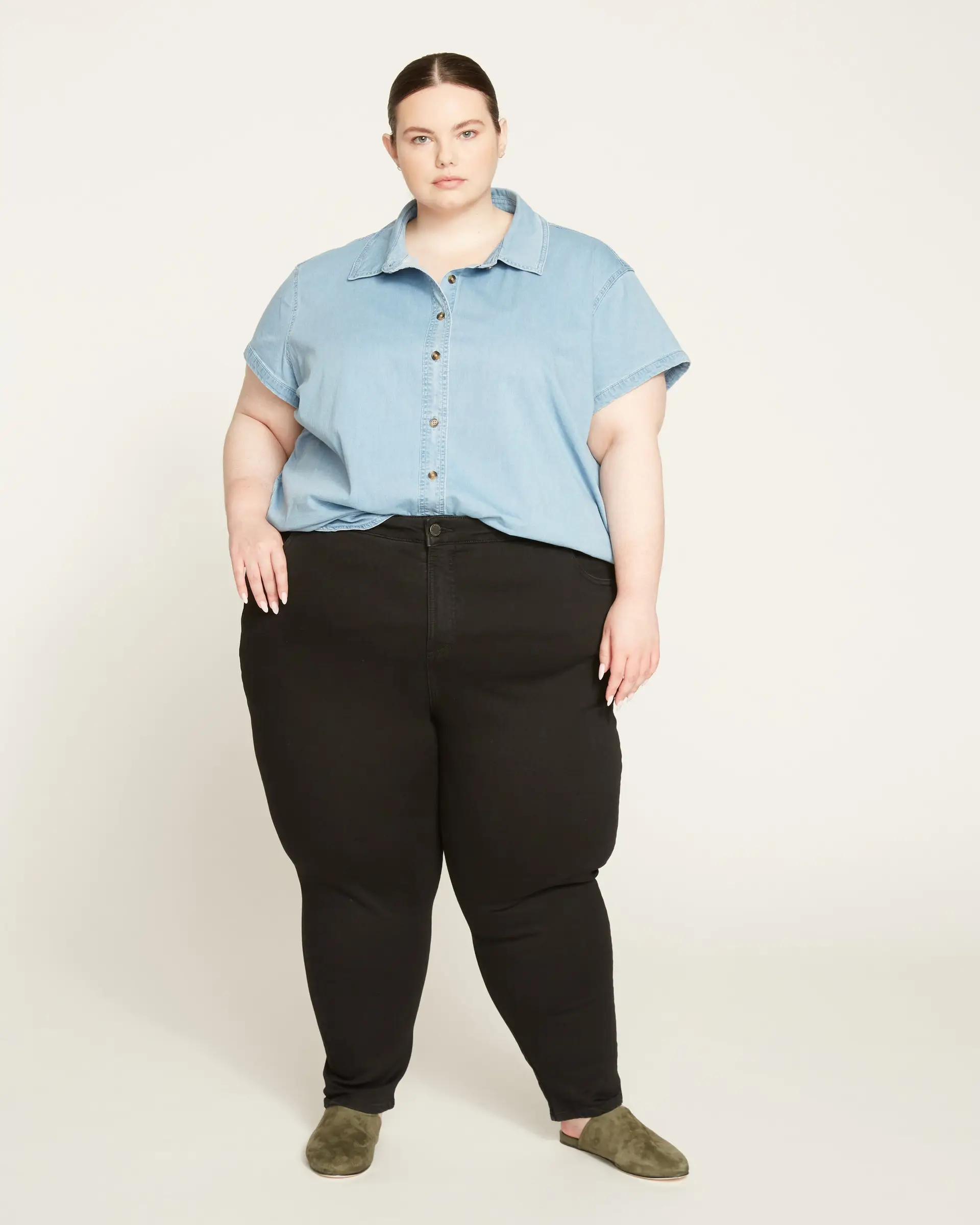 TELINVEY Women's Plus Size Work Pants,Stretch Dress Pants for
