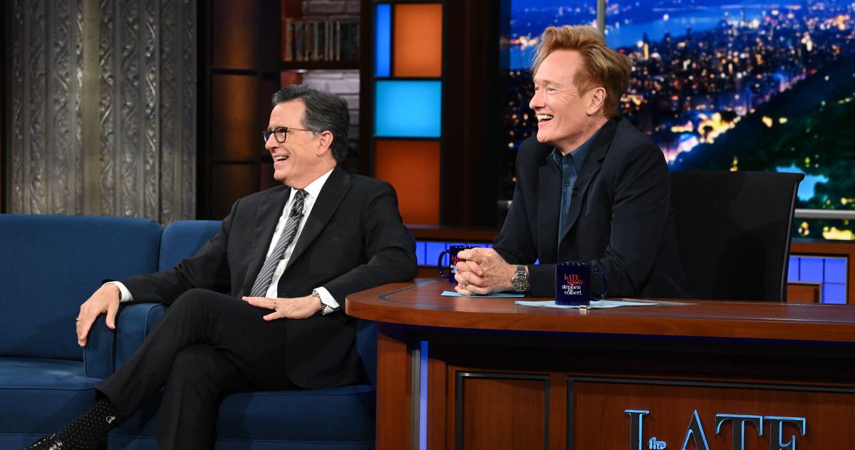 Conan O'Brien Behind The Late Show Desk Won Late Night This Week