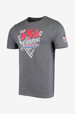 USA Skateboarding Checkers Skateboard T-Shirt