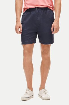 J. Crew 5.5” Pier Short in Cotton-linen Blend