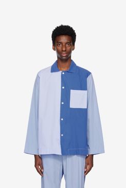 Tekla Ssense Exclusive Blue Pyjama Shirt