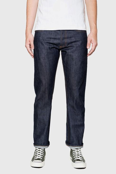 New Mens Boston Regular Fit Black Denim Jeans All Sizes