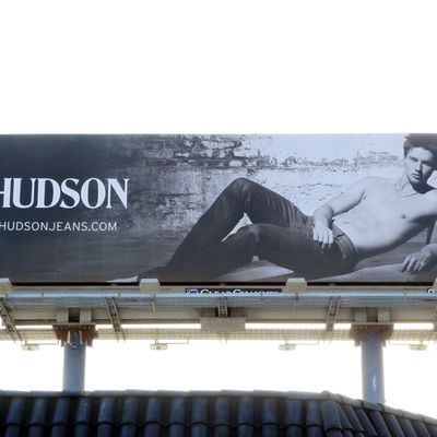 Patrick Schwarzenegger's Hudson ads.