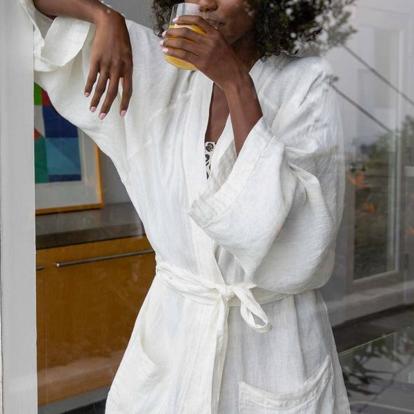 Brooklinen Linen Robe