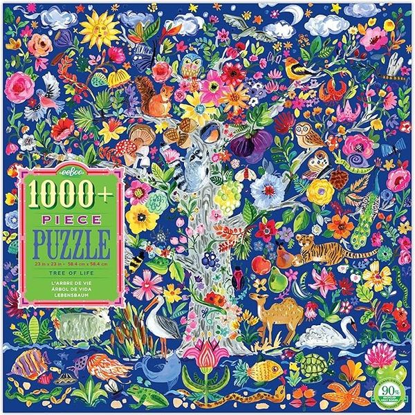 eeBoo Puzzle - Tree of Life, 1,000 Pieces