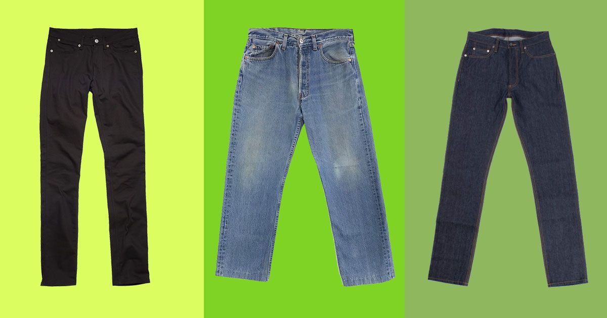 Acne Studios Denim Jeans in Blue for Men Mens Clothing Jeans Straight-leg jeans 