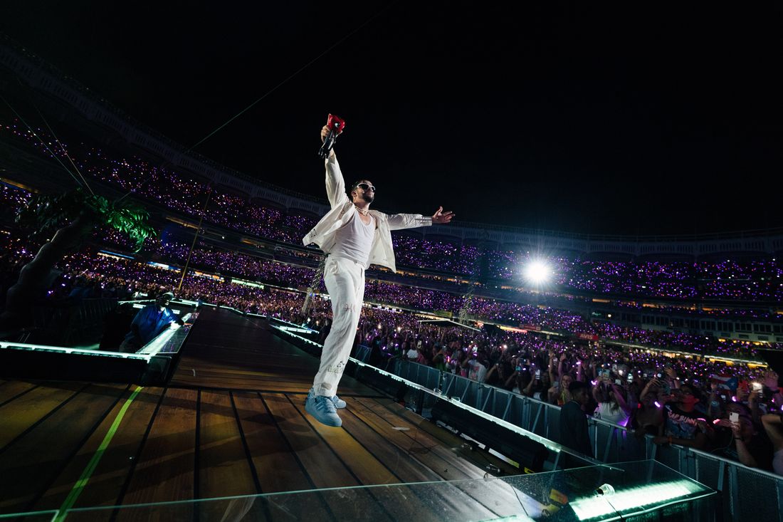 Bad Bunny Yankee Stadium Photos of the TwoNight Bronx Show