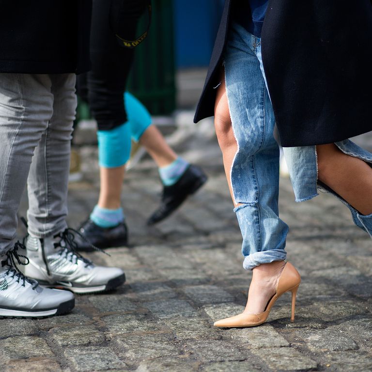 NYFW Street Style, Day 4: Monochrome and Ripped Denim