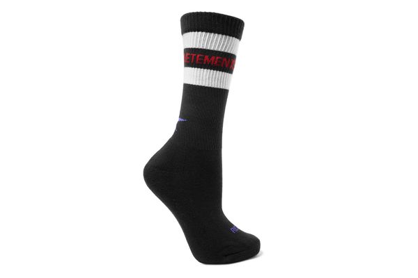 Vetements x Reebok intarsia cotton-blend socks