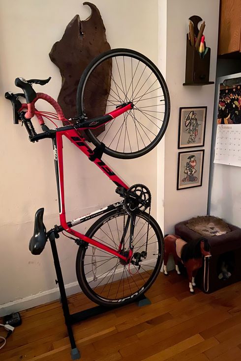 vertical bike stand