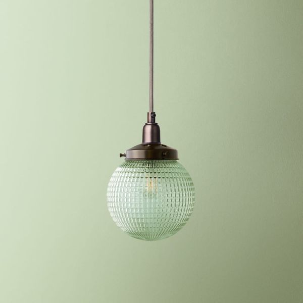Pooky Waffle Glass Espere Pendant Shade