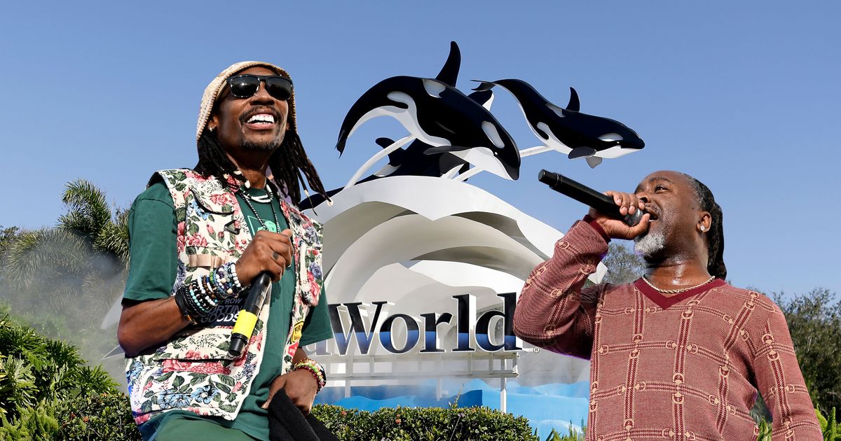 The Ying Yang Twins Performed at SeaWorld
