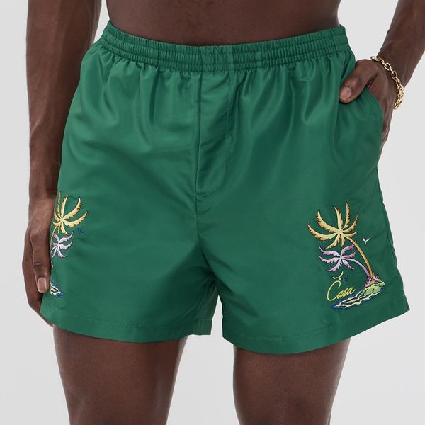 Casablanca Casa Embroidery Swim Shorts 4
