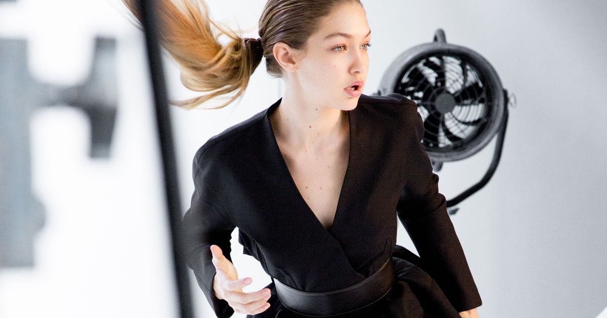 Gigi Hadid Shows Off Her Boxing Moves for Stuart Weitzman