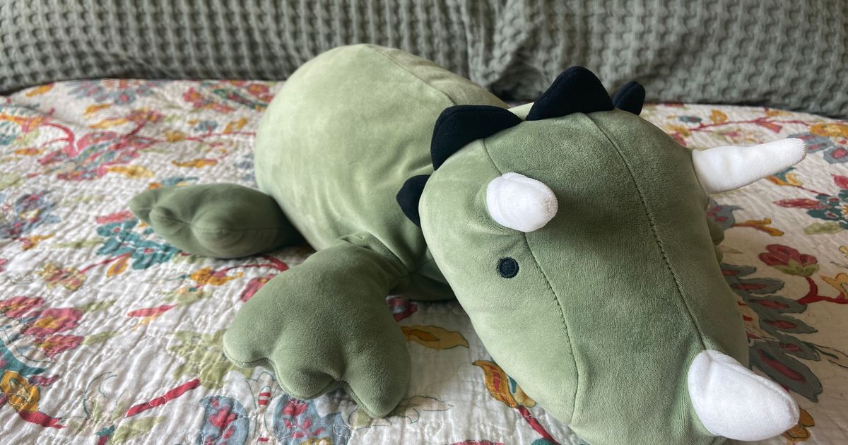 Pillowfort Weighted Dinosaur Plush Review The Strategist