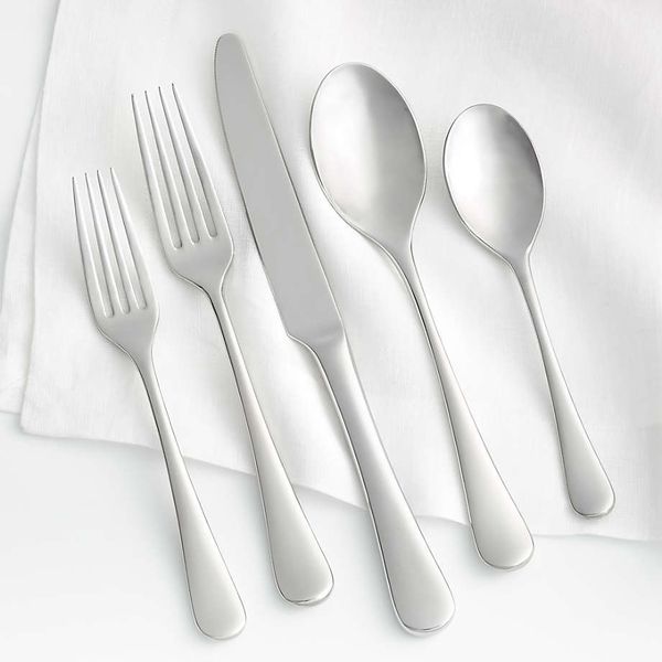 Crate & Barrel Caesna Mirror 5-Piece Flatware Set