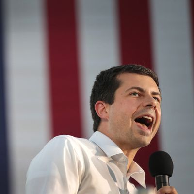 South Bend, Indiana, Mayor Pete Buttigieg.