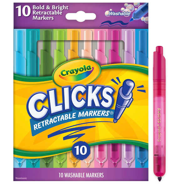 Crayola Clicks Retractable Markers