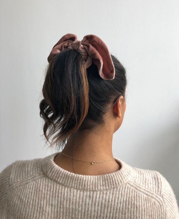 LOVESHACKFANCY bow scrunchie