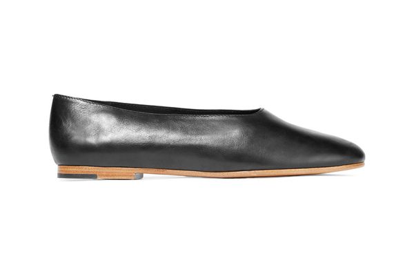 Vince Maxwell Leather Ballet Flats