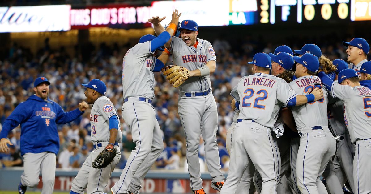 Curtis Granderson 2015 NLCS Jersey - Mets History