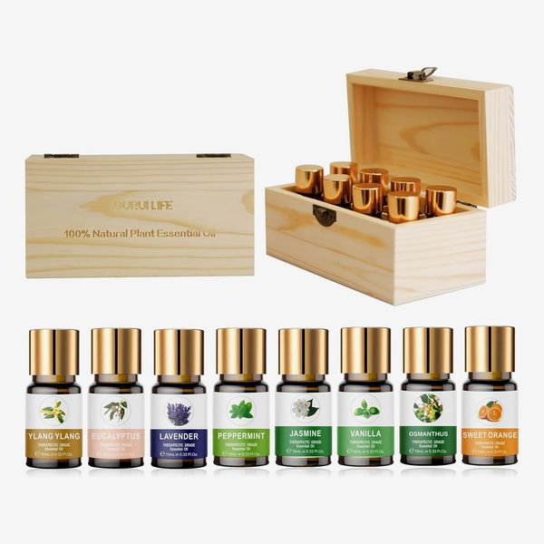 Essential-Oils Set, 100 Percent Organic Essential Oil