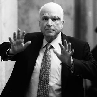 Senator John McCain.