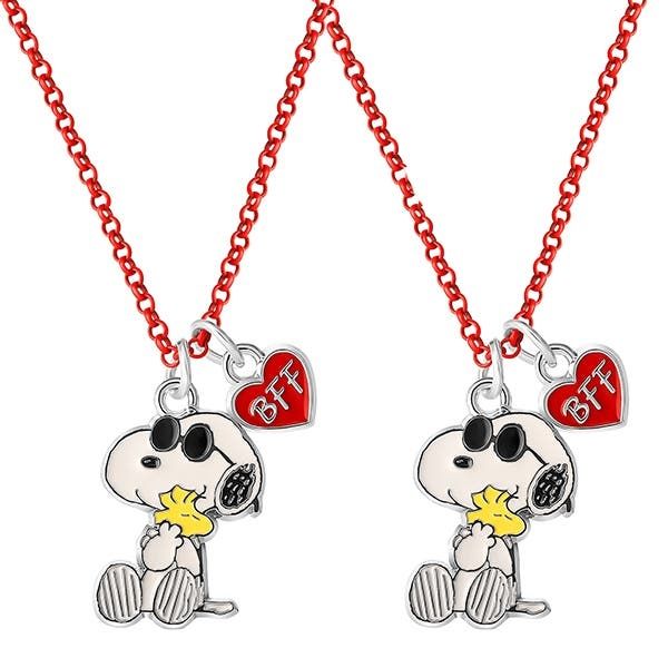 Peanuts Snoopy and Woodstock BFF Necklaces