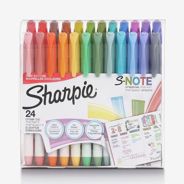 Sharpie S-Note Markers, 24 Count
