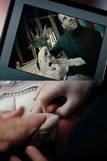 Statham sticks a snake scope camera down your throat, then plugs up your nose so that you can’t breathe. (The Mechanic)