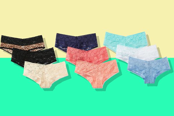 Mae Women’s Lace Cheeky Hipster Panty, 3 Pack