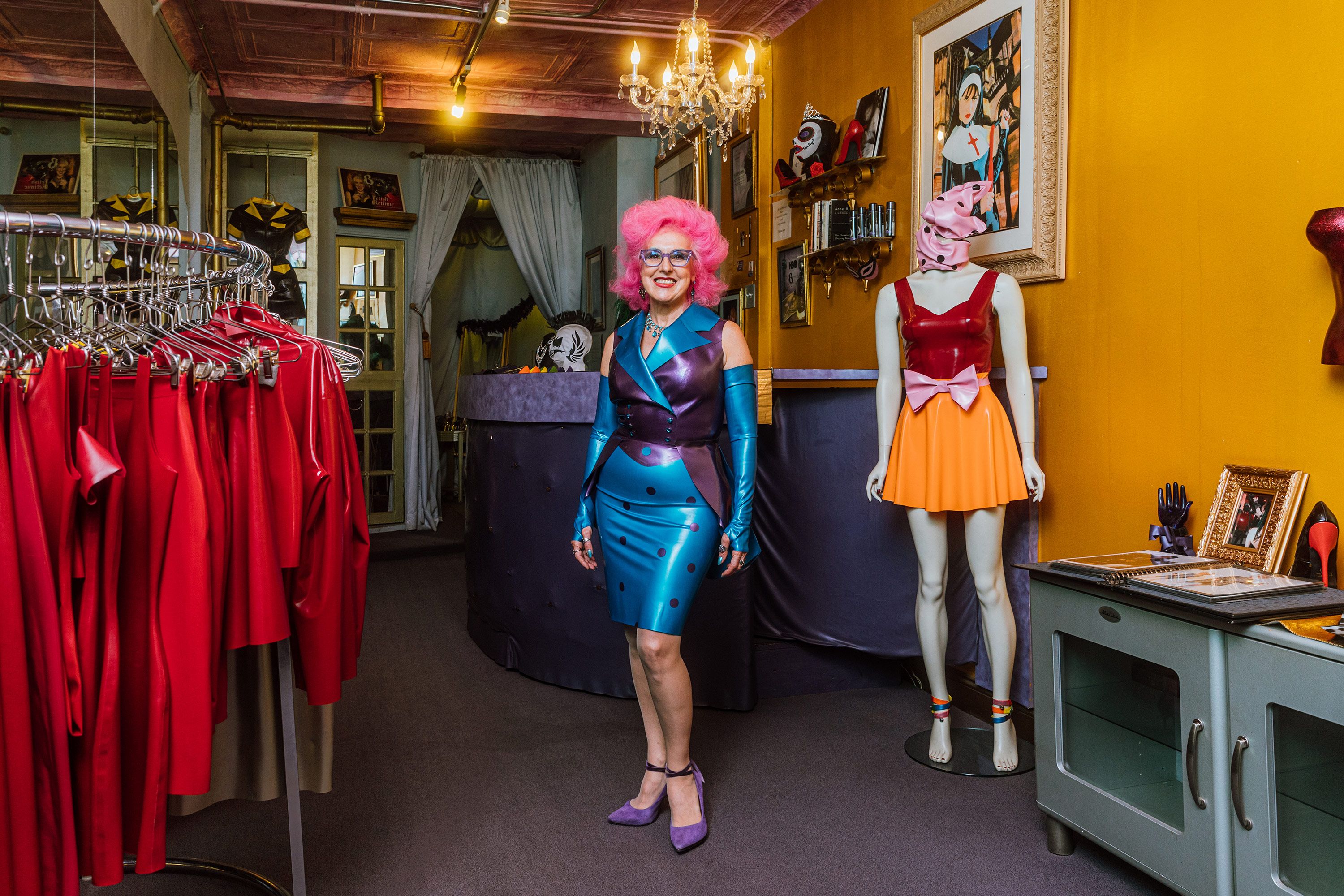 The Baroness, NYC Queen of Latex Fashion, Is Closing Up Shop image