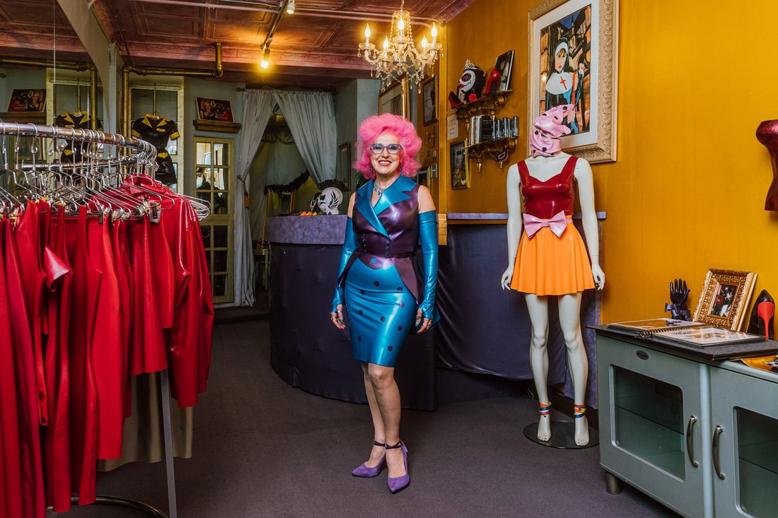 The Baroness, NYC Queen of Latex Fashion, Is Closing Up Shop