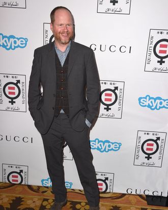 BEVERLY HILLS, CA - NOVEMBER 03: Joss Whedon arrives at the Equality Now's 