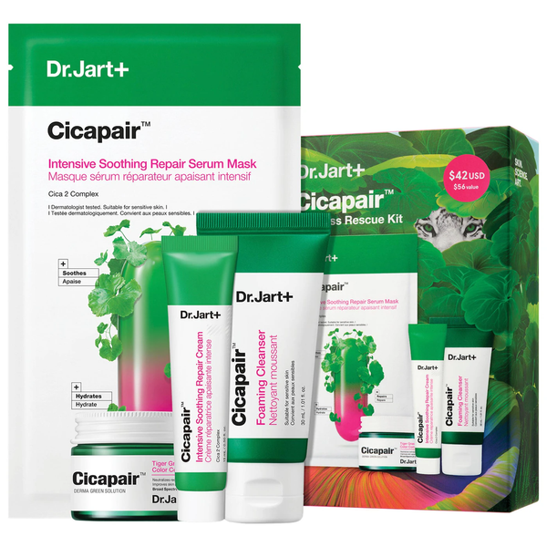 Dr. Jart+ Cicapair Redness Rescue Kit For Sensitive Skin
