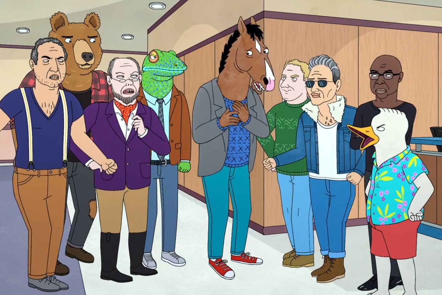 Apologies if this has been posted before, but oh my God I think I found the  inspiration for Bojack's nude portrait. : r/BoJackHorseman