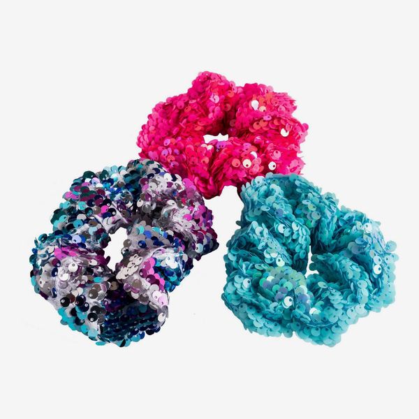 Lily Frilly Sequin Scrunchie Set