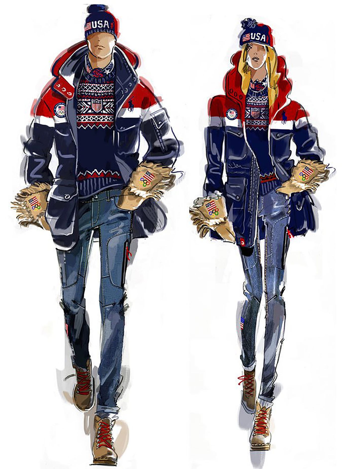 Sochi Olympics: Ralph Lauren Reveals Team USA Uniforms – The