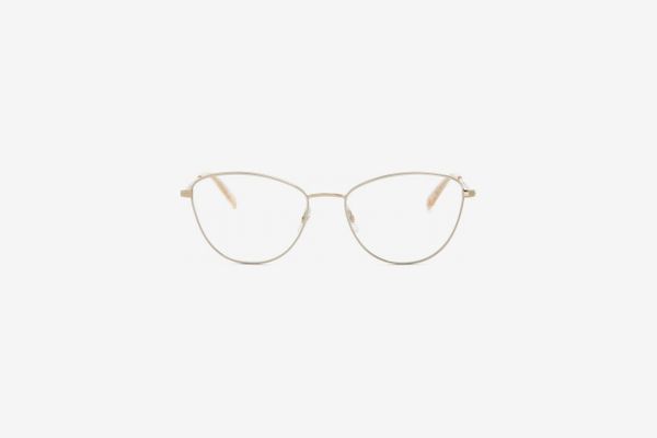 Garrett Leight Olive 51 cat-eye glasses