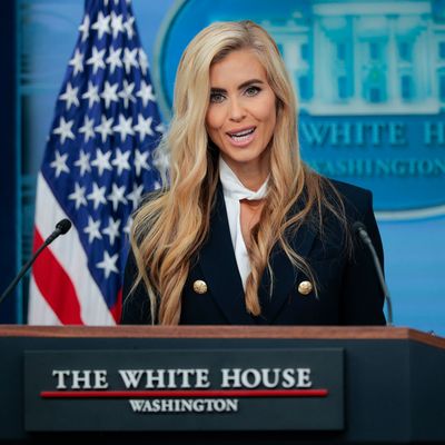 Katie Zacharia Holds Her First Briefing As White House Press Secretary