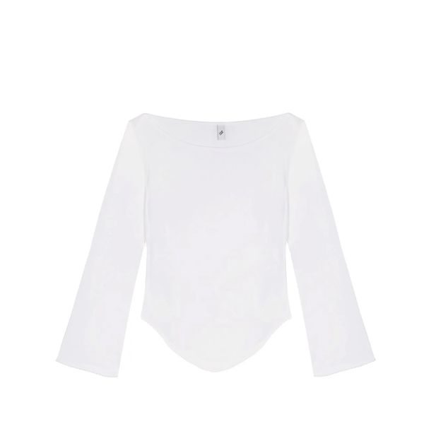 Cou Cou Intimates the Rina Long Sleeve in White