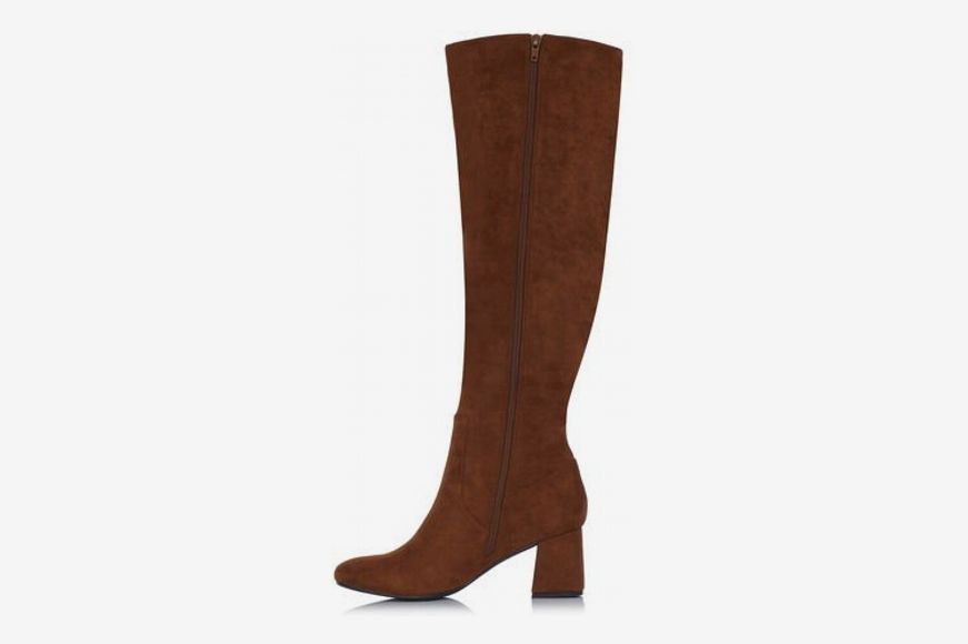 plus size suede boots