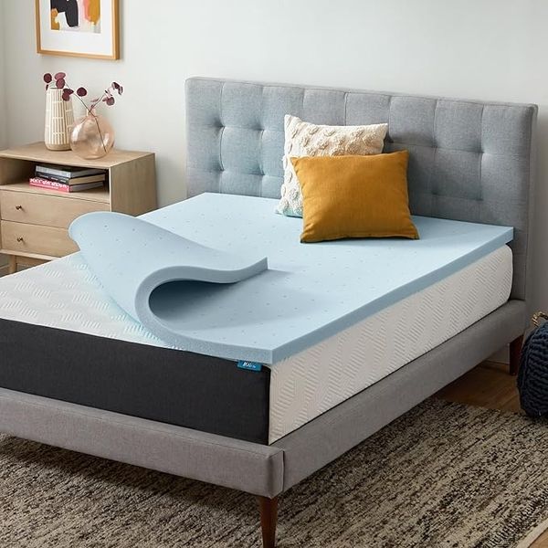 Lucid 2-Inch Memory-Foam Mattress Topper - Twin XL