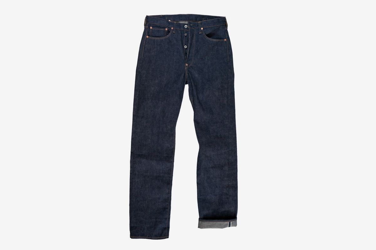 Dark Blue slim fit comfort denim Chevignon Motion Jeans in Raw Denim 