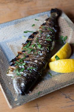 Grilled Whole Trout