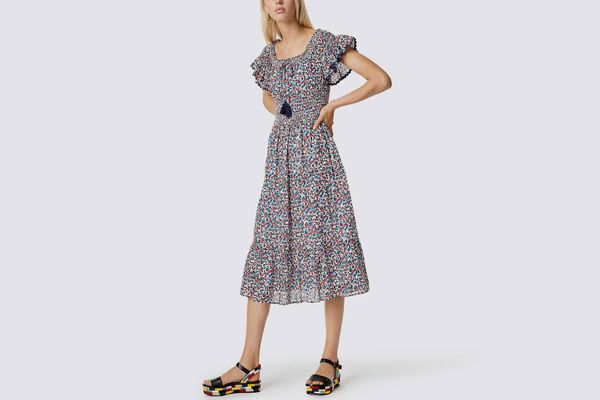 Tory Burch Wildflower Smock Dress