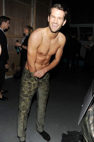 See Lots Of Shirtless Male Models At Last Nights Jeffrey Fashion Cares Runway Show