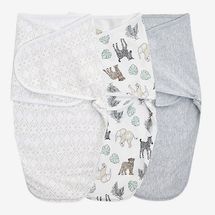 aden + anai Essentials Easy Swaddle 3-Pack Wrap Swaddles