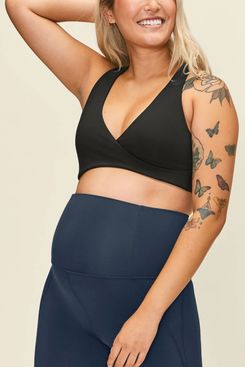 Girlfriend Collective May Crossover Nursing Bra